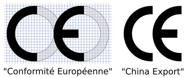 Siglas CE Europeo vs Siglas CE Chino, diferencias