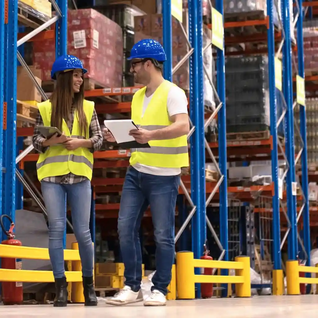 inspeccion de estanterias industriales